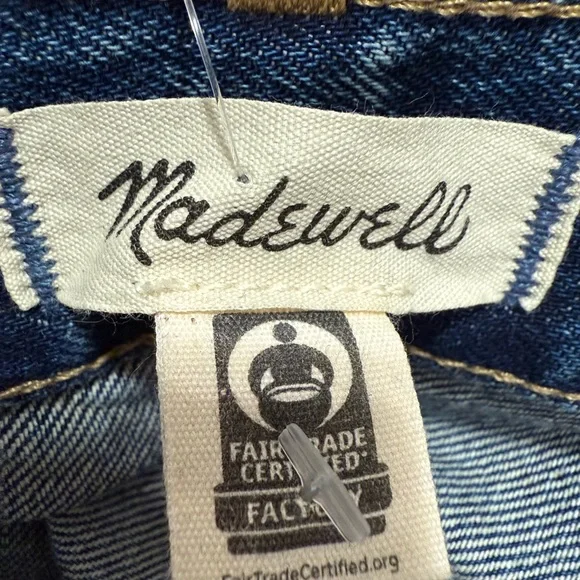 NWT Madewell 90’s Inspired Blue Denim Jeans